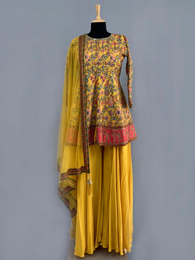 Anarkali Sharara Set