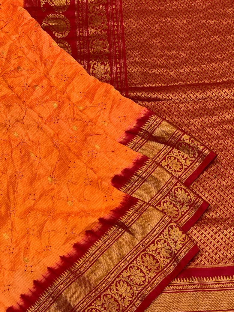 Bandhani Saree