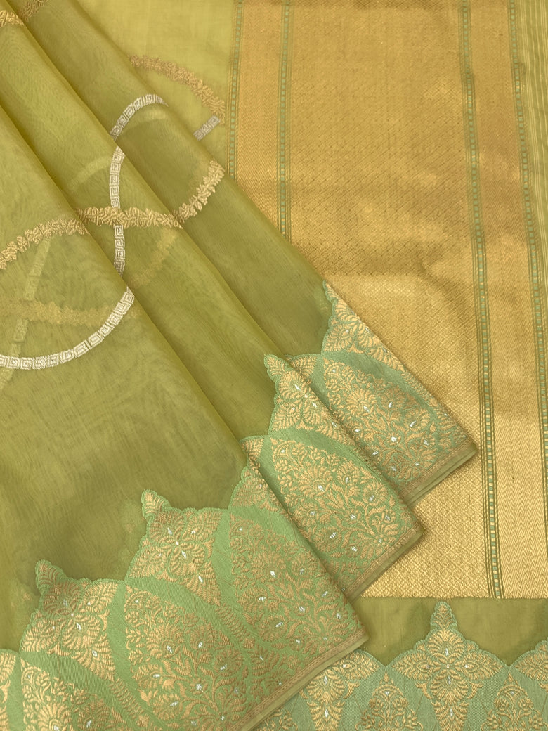 Banarasi Kora Saree