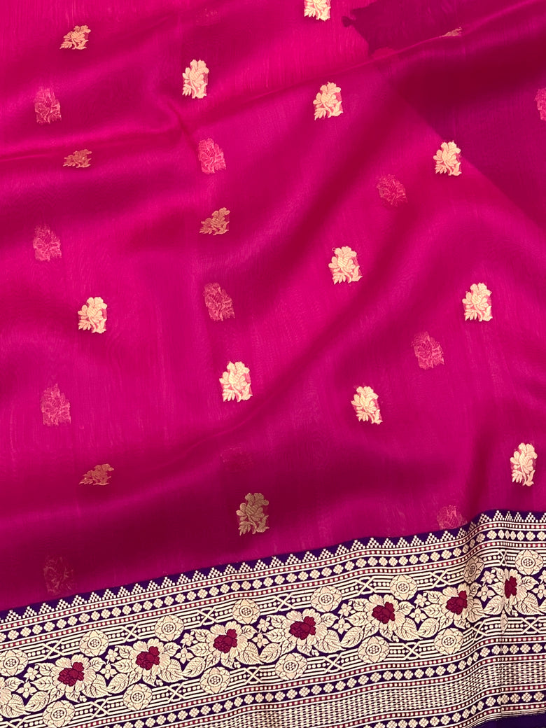 Banarasi Kora Saree