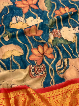 Kalamkari Saree