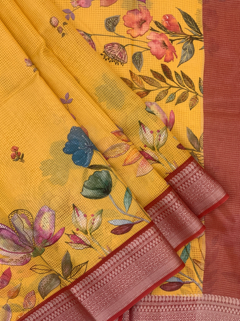 Cotton Kota Saree