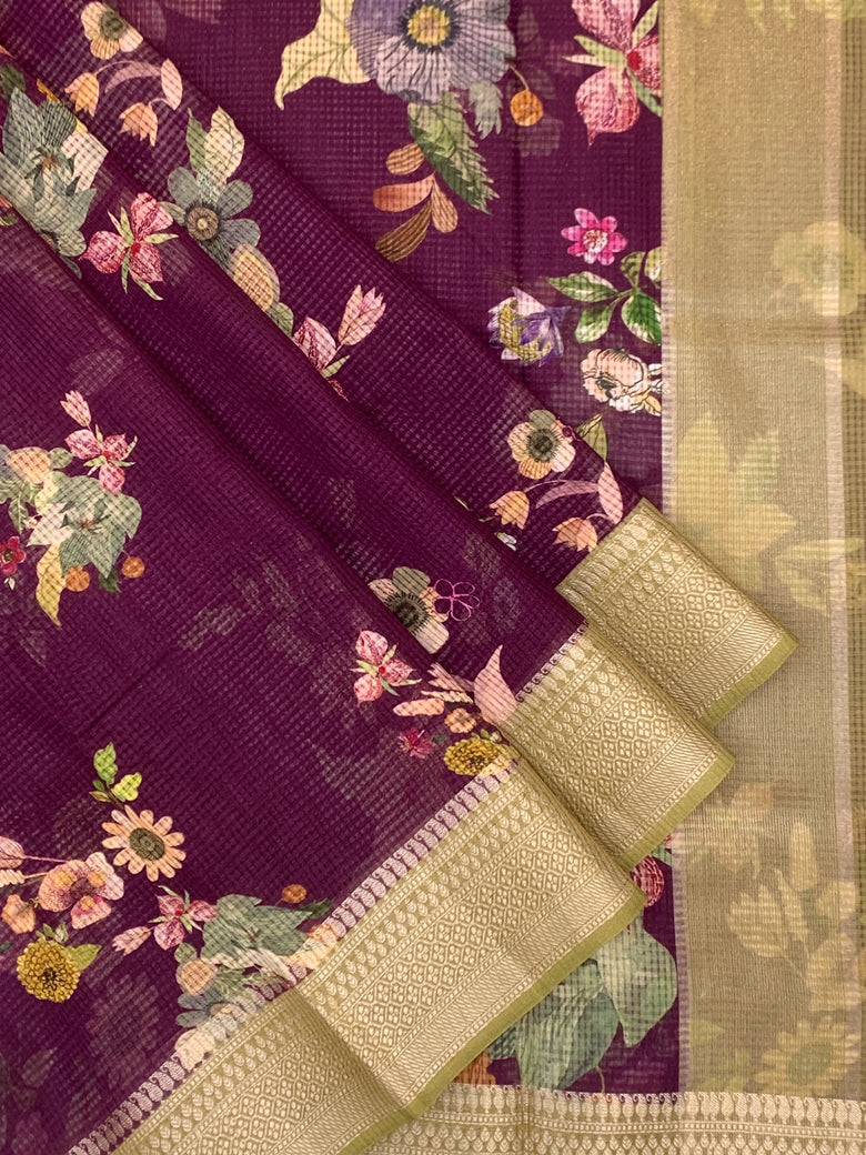 Cotton Kota Saree