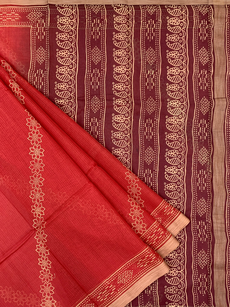 Cotton Kota Saree