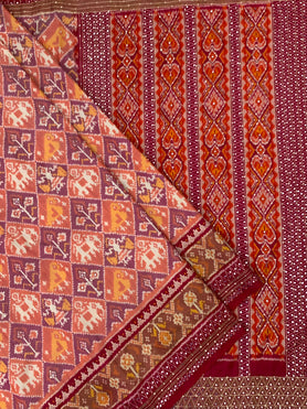 Ikat Saree