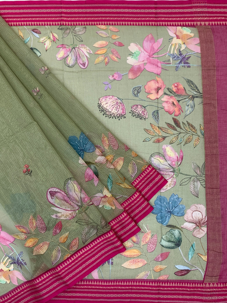 Cotton Kota Saree