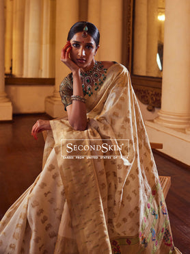 Linen Saree